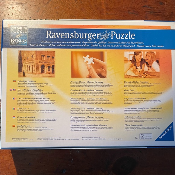 “WORLD TRAVEL” 1,000 PIECE PUZZLE FROM RAVENSBURGER MINT & COMPLETE CONDITION - Picture 4 of 4